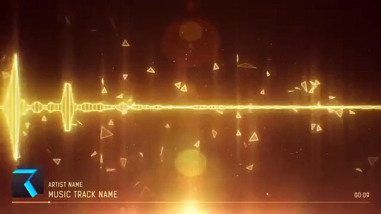 After Effects Template : Audio Spectrum Music Visualizer