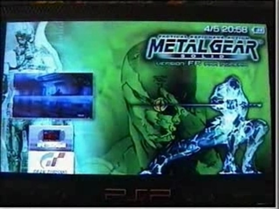 METAL GEAR SOLID EBOOT PSX-PSP