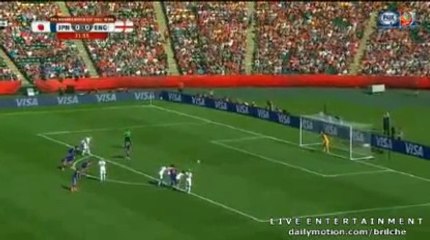 Aya Miyama Penalty Kick Goal 1:0 | Japan vs England 1-0 Semi-Final World Cup 1-7-2015