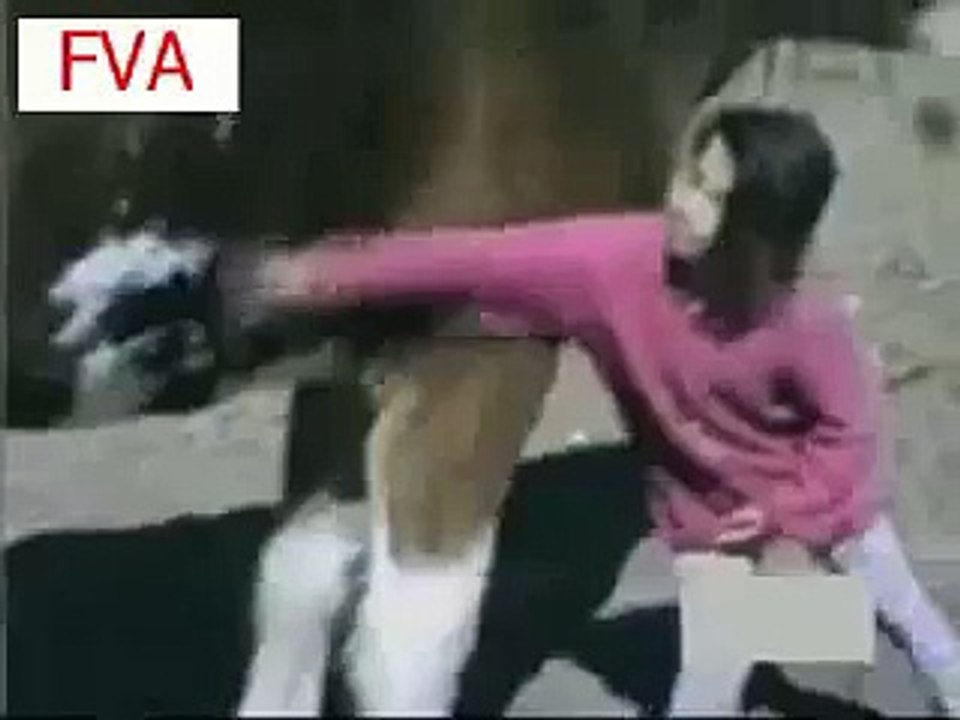 Girl vs horse