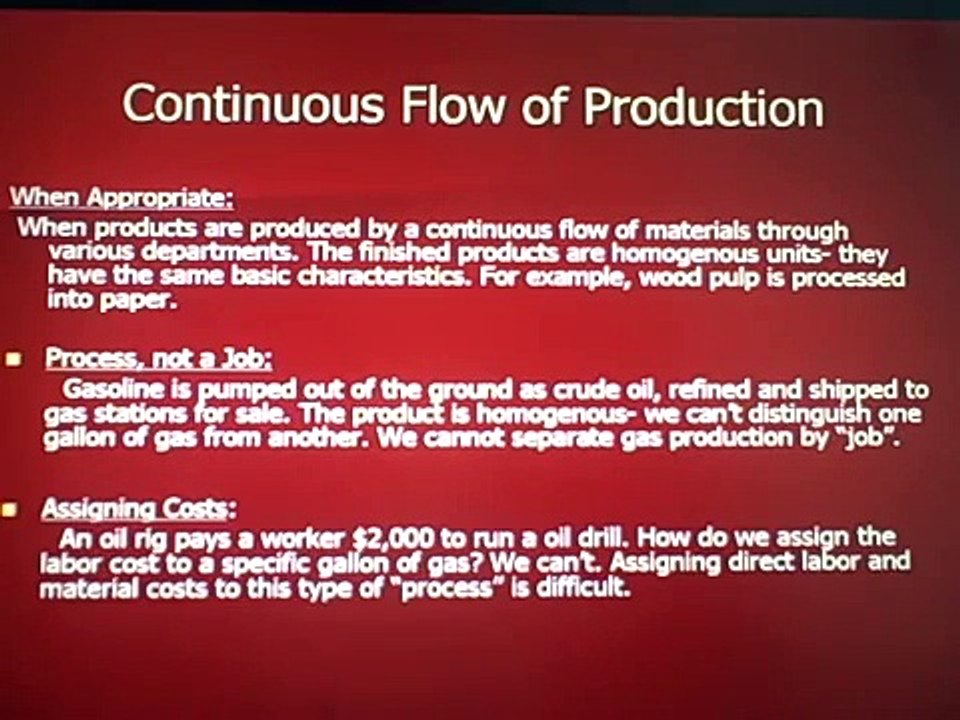 Cost Accounting 4 Process Costing
