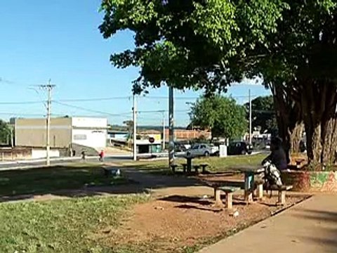 Jornal local: varjão tranquilo