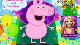 Peppa Pig injured Help Peppa Pig To Be Healthy New Kids Game 2015!