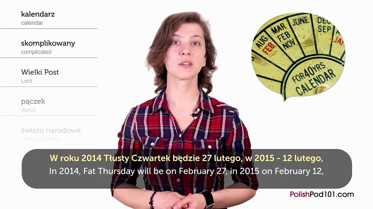Learn Polish - Polish Holidays - Fat Thursday
