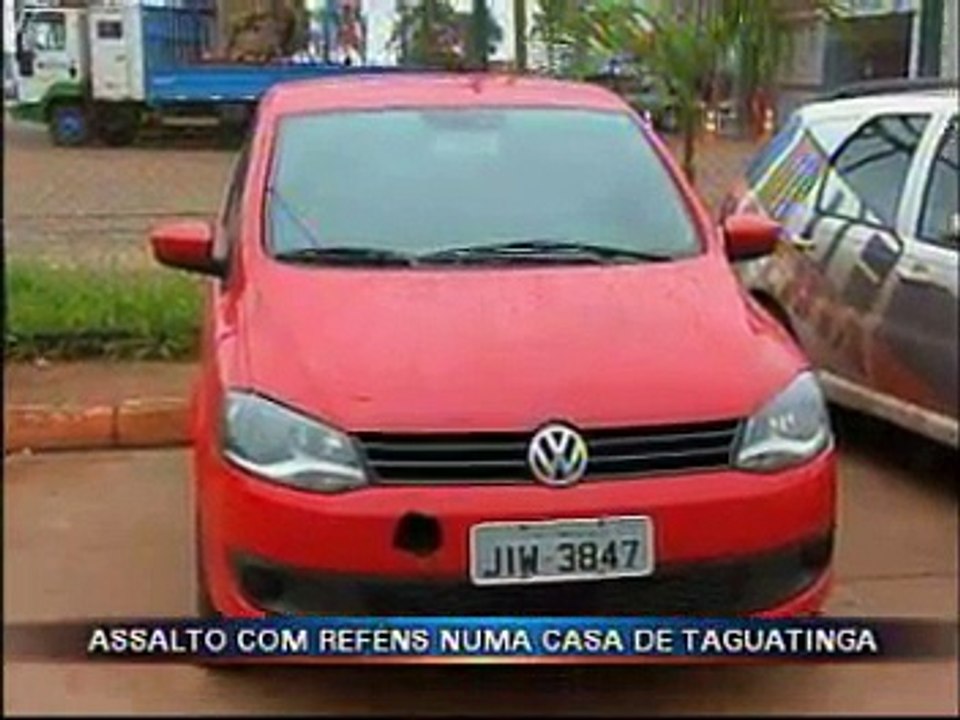Df alerta: assalto com refens