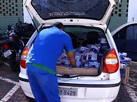 Jornal local: roubo material de construcao