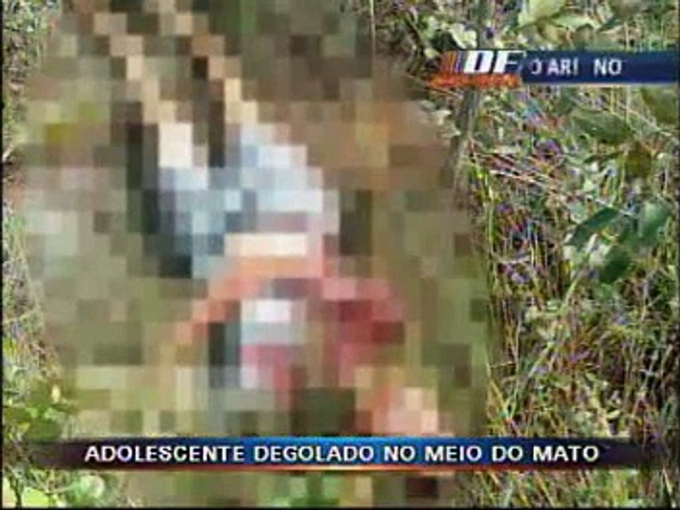 Df alerta: adolescente degolado