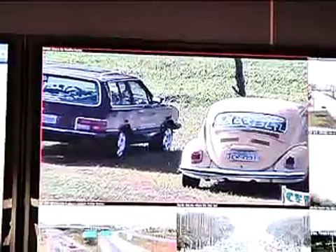 Jornal local: cameras de segurança