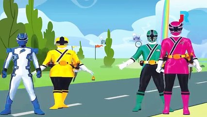 Power Rangers Cartoon Finger Family Nursery Rhyme And Cartoon Animation Rhymes
