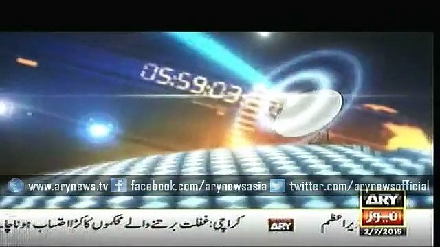 Headlines – 0600 – Thursday – 02 – July – 2015