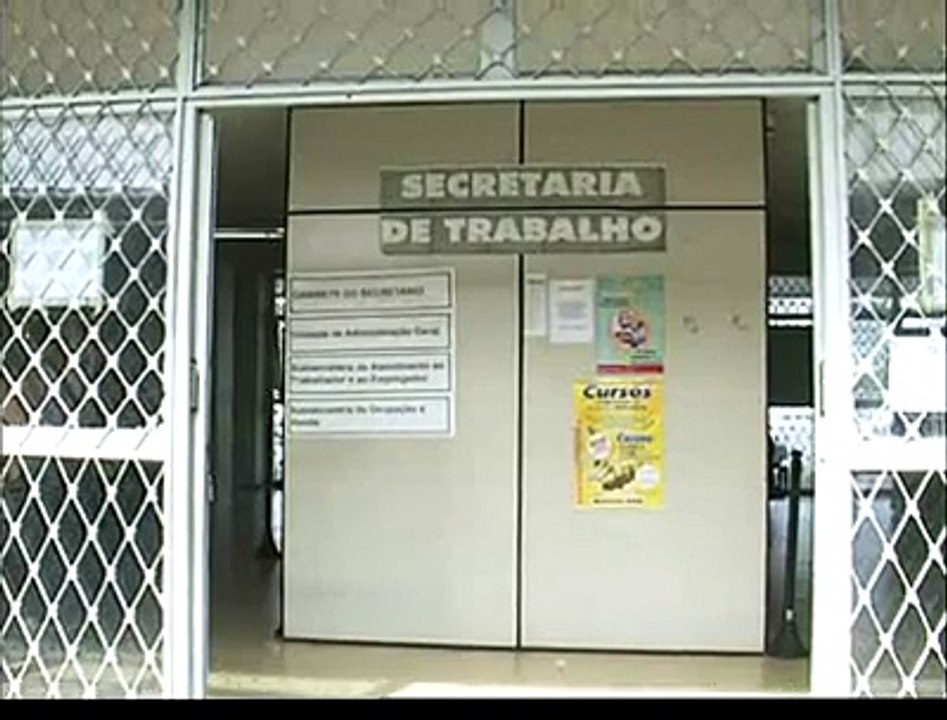 Falta carteira de trabalho