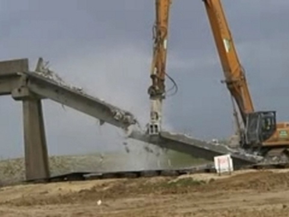 Destruction Aérotrain