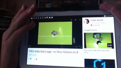 PBS Kids Dot logo slow in opposite looking