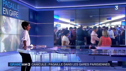 Canicule : les transports perturbés dans les gares