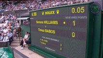 Serena Williams 2-0 Timea Babos