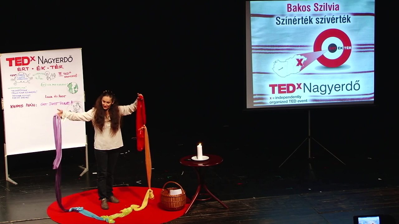 Színérték szívérték | Szilvia Bakos | TEDxNagyerdő