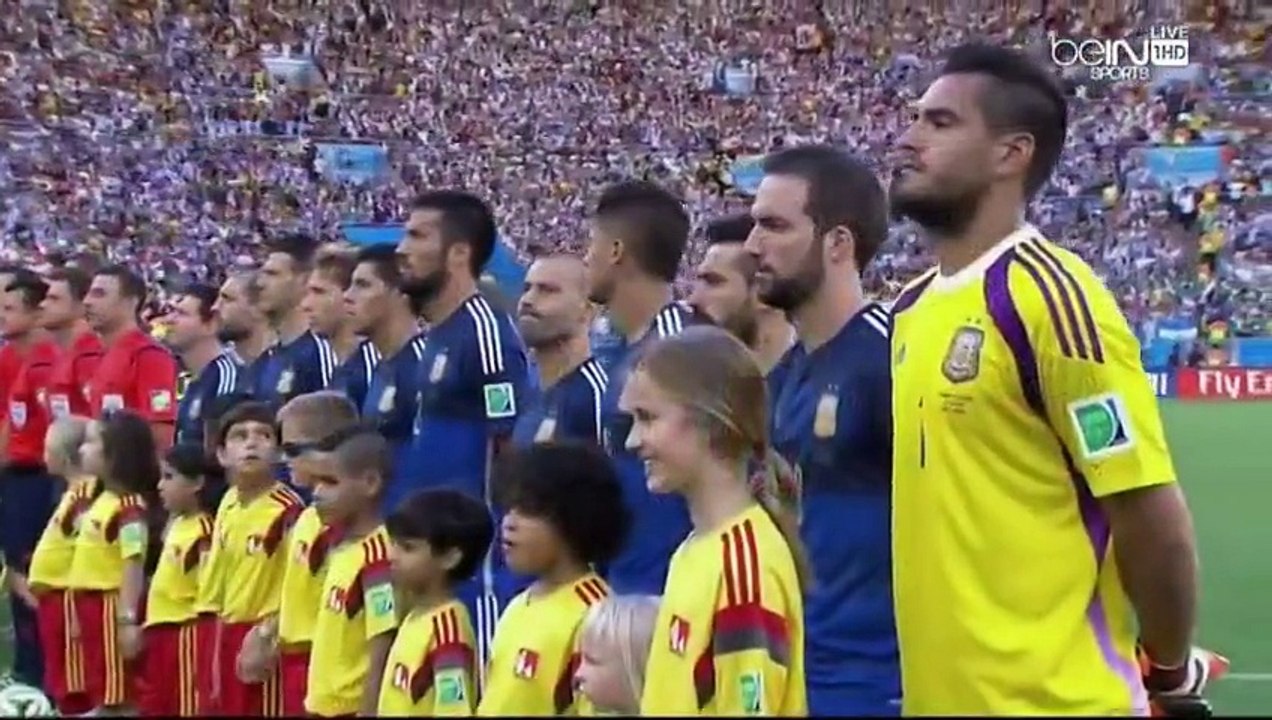 الشوط الاول مباراة المانيا و الارجنتين 1-0 نهائ...