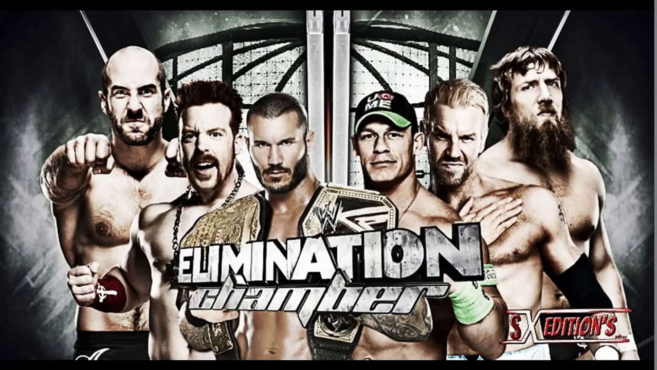 2014: Elimination Chamber (Custom) 5th WWE Theme Song -"One For The Money" Escape The Fate + "DL"