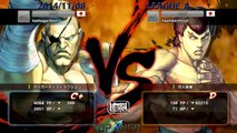 USF4 - Bonchan (Sagat) vs Fuudo (Fei Long) - TL4A Round2 Battle6