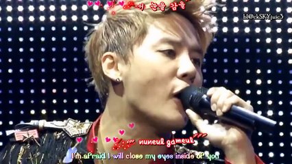 JYJ - In Heaven LIVE [hangul + eng sub + roman]