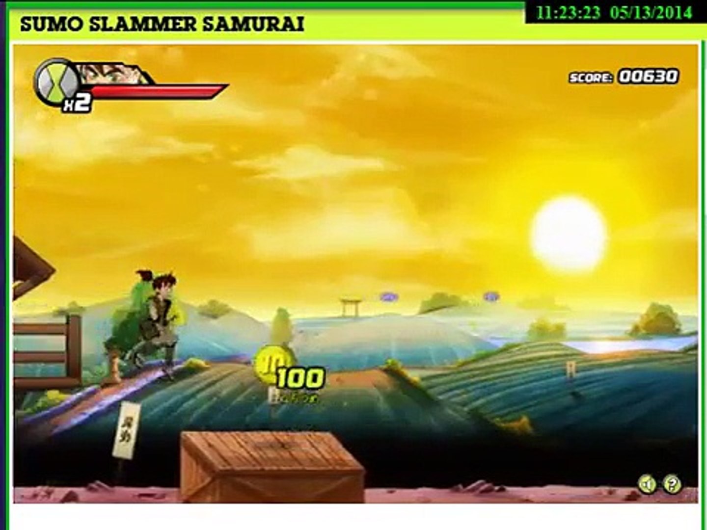 Ben 10 Sumo Slammer Ninja Full Cartoon Action