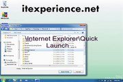 Enable Quick Launch toolbar in Windows 7