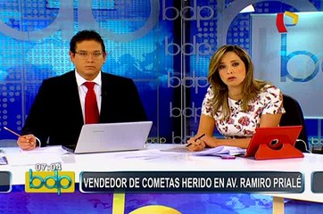 Download Video: Hombre resulta herido en balacera en av. Ramiro Prialé: esposa asegura inocencia y pide ayuda