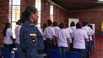 Curso de paz para exguerrilleras colombianas