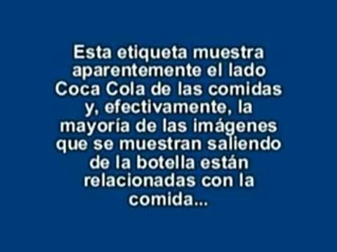 Mensajes subliminales en Coca Cola