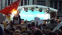 Flashmob in Hamburg für Angela Merkel CDU - 