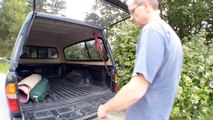 Tent End For A Pickup Truck