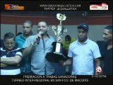 Programa-TECNODEPORTES 22 JUNIO 2015 4to. Dia del TORNEO-INTER-REGIONAL 2015 y la Gran Premiacion a los Ganadores de Dicho Torneo  en San Fco. de Macoris.