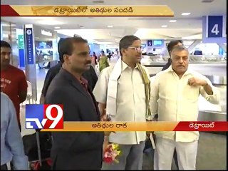 TANA Grand welcome to Justice NV Ramana in Detroit - USA