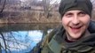 Grenades Fishing By Russian Army Proxies In Donetsk Oblast Of Ukraine