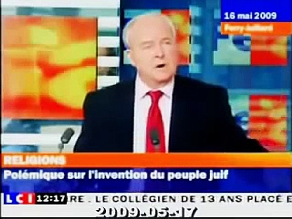 Luc Ferry Sionisme, Khazars et invention du peuple juif par Shlomo Sand