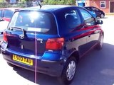 ALYN BREWIS NICE CARS FOR SALE 03(03) Toyota Yaris 1.0 T3 3dr, LOW INSURANCE