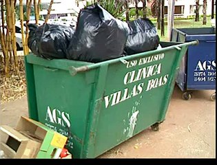 Jornal local: Lixo hospitalar