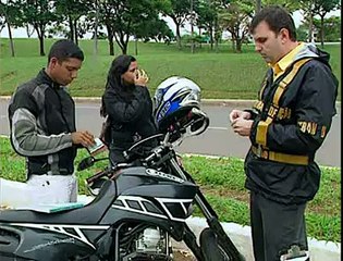 Jornal local: Fiscalização motos