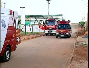 Jornal local: salários bombeiros