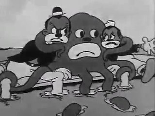 Tom and Jerry in "Plane Dumb" (1932)