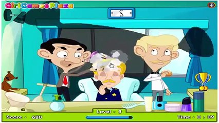 Mr Bean Cartoon Game Trouble in Hair Saloon - Kids Games 2015 ★ Hi5 Game to Play