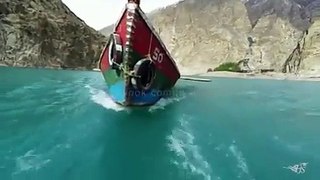 Attabad Lake in Hunza - Gilgit Baltistan