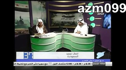 الشيخ العرعور يوقف متصل شتم داود الشريان على الهوا