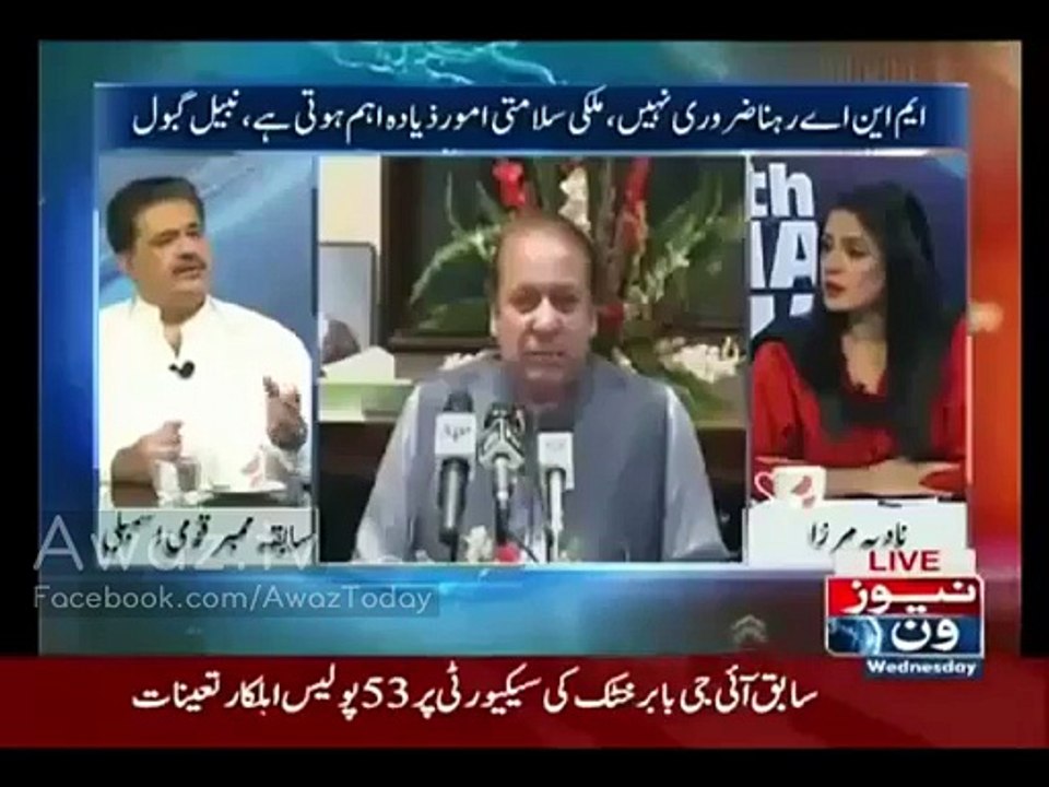 why Nawaz Sharif hate go Karachi Nabeel Gabol r...