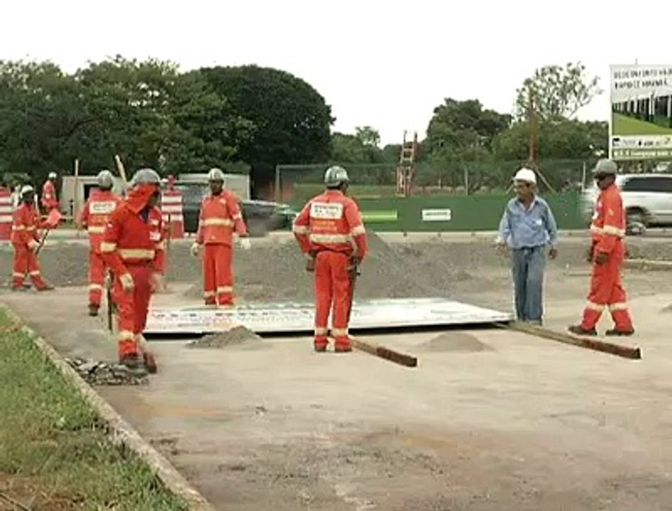 Jornal local: Suspensão obras VLT