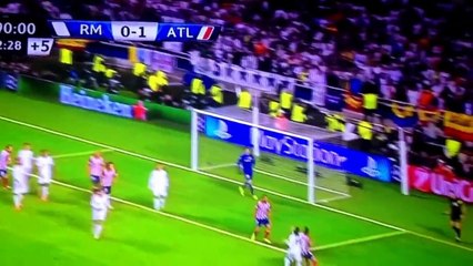 Final Champions 2014 Gol de Ramos. (Narración de Luis Omar Tapia)