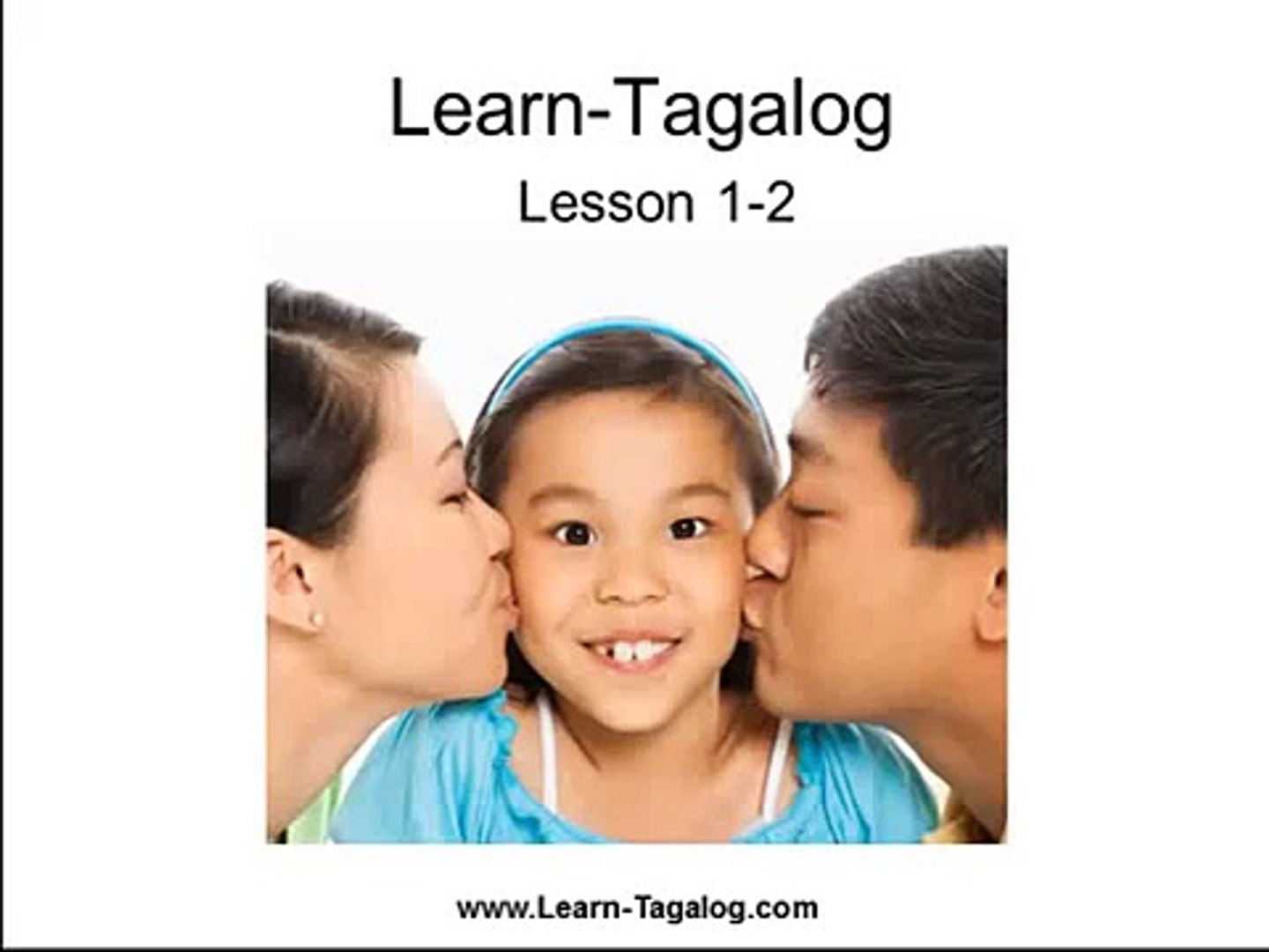 ⁣Learn Tagalog Lesson 1-2