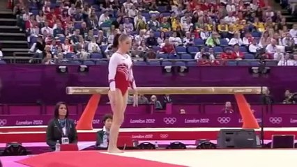 2012 Olympics Women's Gymnastics Floor Final Montage- Raise Your Glass