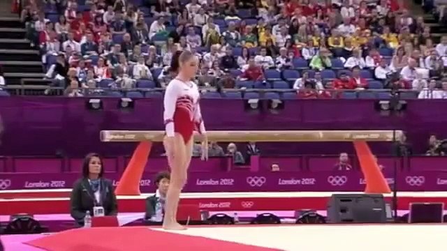 2012 Olympics Women's Gymnastics Floor Final Montage- Raise Your Glass