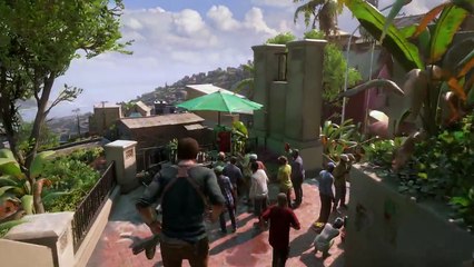 UNCHARTED 4  A Thief’s End : Sam Pursuit Gameplay   PS4